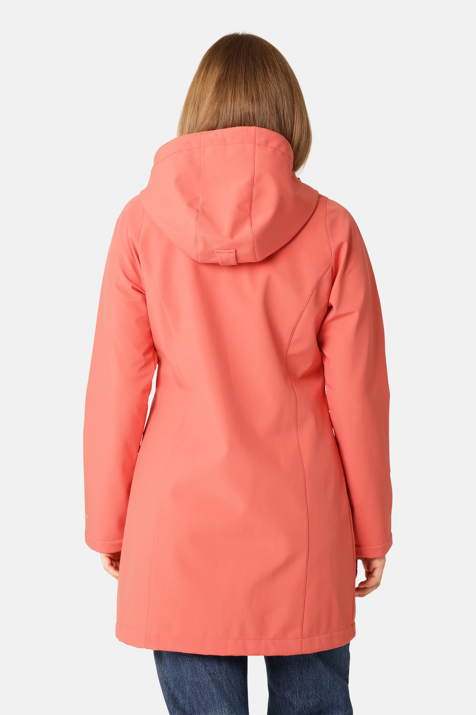 Softshell Regenmantel - Spiced Coral